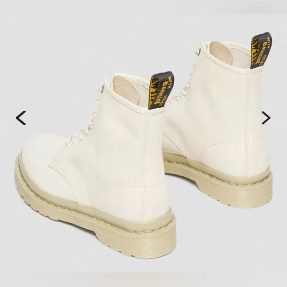 Dr Marten’s 1460 Parchment Beige Mono Milled Nubuck Leather Lace Up Boot 10 men‎ - Picture 9 of 10